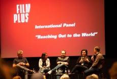 7. Academy Award Nominee Tatiana S. Riegel in the panel discussion with international collegues 